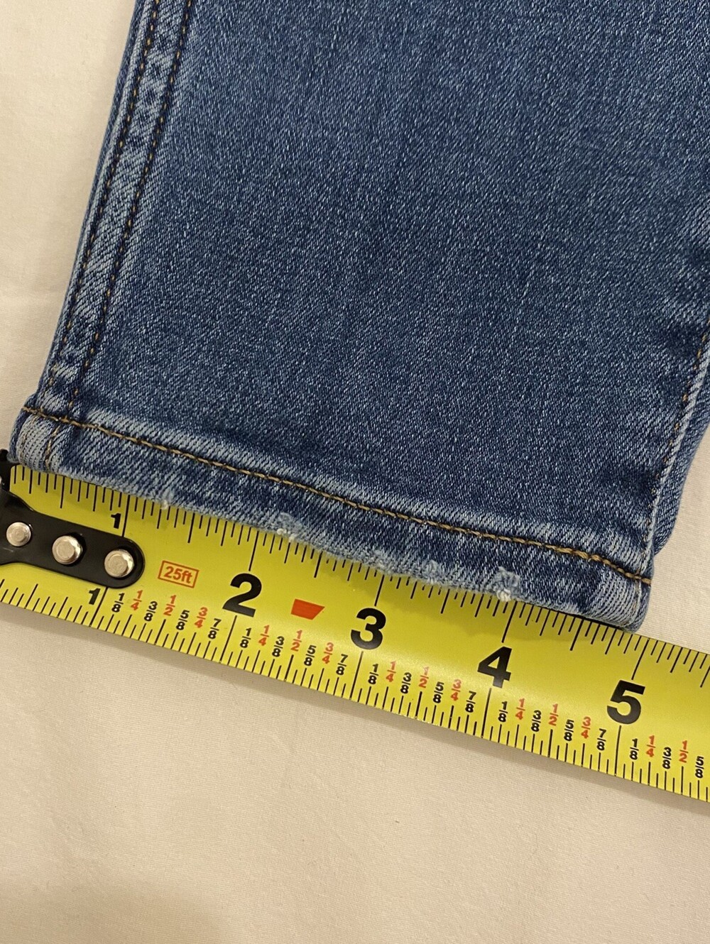 Madewell Women's Jeans Size 31 10" High Rise Skinny - Picture 9 of 9